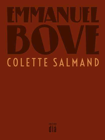 Colette Salmand (Emmanuel  Bove). 