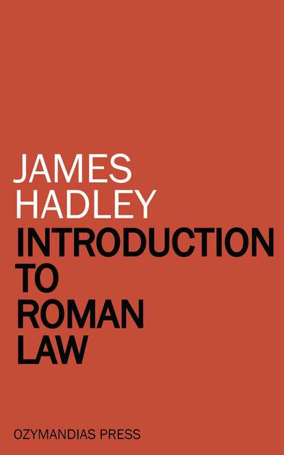 

Introduction to Roman Law