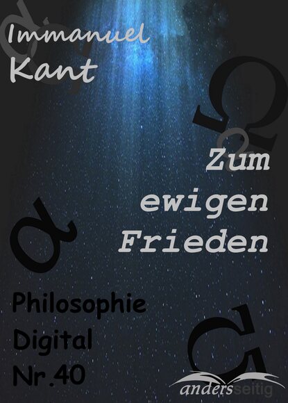 Immanuel Kant — Zum ewigen Frieden