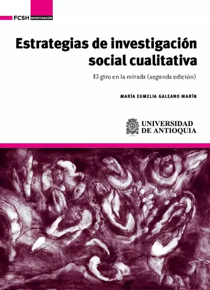 Обложка книги Estrategias de investigación social cualitativa, María Eumelia Galeano Marín