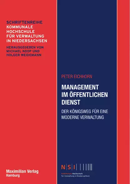 Обложка книги Management im Öffentlichen Dienst, Peter  Eichhorn