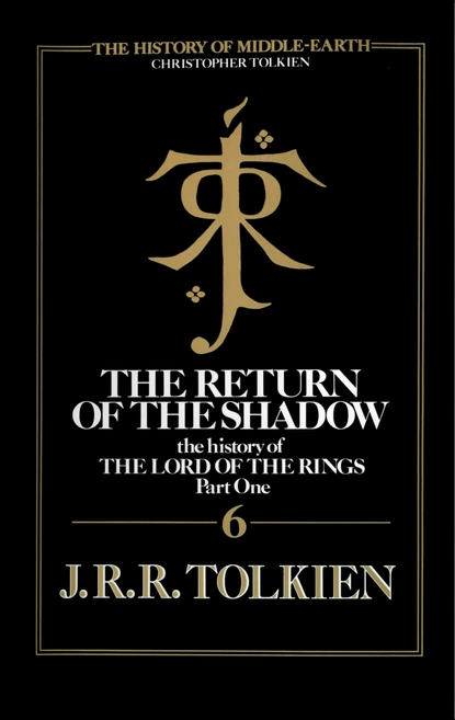 Обложка книги The Return of the Shadow, Christopher Tolkien