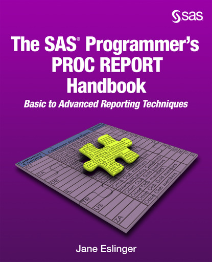 Jane Eslinger - The SAS Programmer's PROC REPORT Handbook