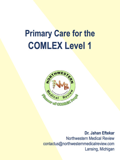 Dr. Jahan Eftekar - Primary Care for COMLEX Level 1