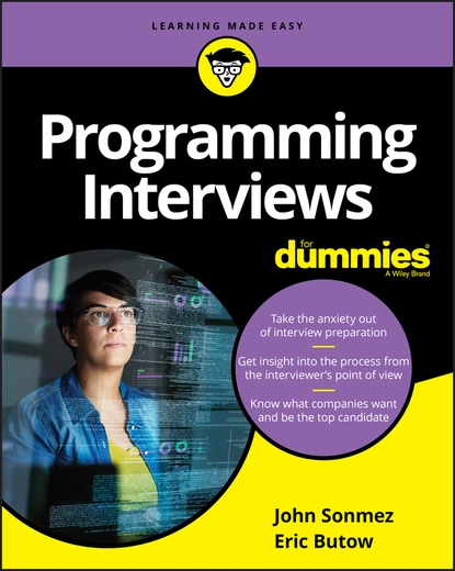 Обложка книги Programming Interviews For Dummies, Eric Butow