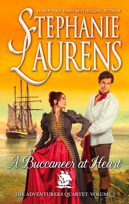 Обложка книги A Buccaneer At Heart, Stephanie Laurens