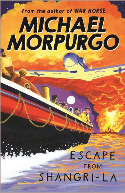 Обложка книги Escape from Shangri-La, Michael Morpurgo