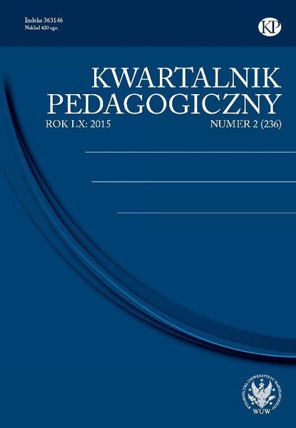 

Kwartalnik Pedagogiczny 2015/2 (236)