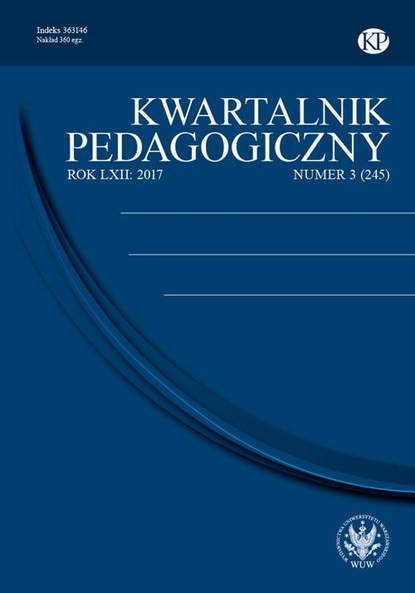 

Kwartalnik Pedagogiczny 2017/3 (245)
