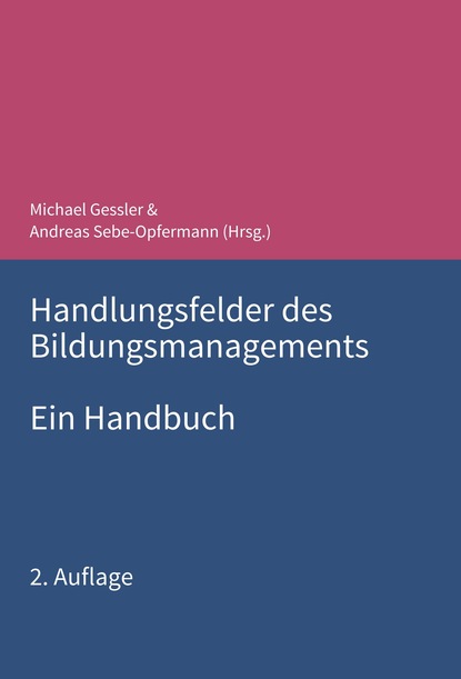

Handlungsfelder des Bildungsmanagements