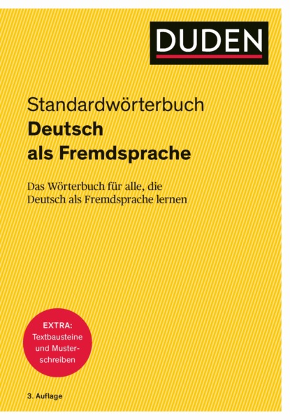 

Duden - Deutsch als Fremdsprache - Standardwörterbuch