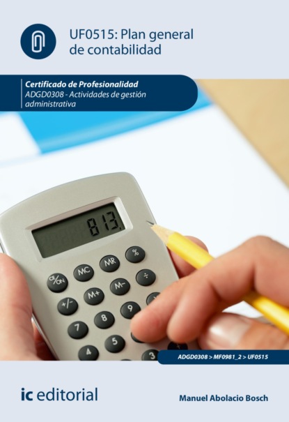 

Plan general de contabilidad. ADGD0308