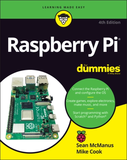 Обложка книги Raspberry Pi For Dummies, Sean McManus