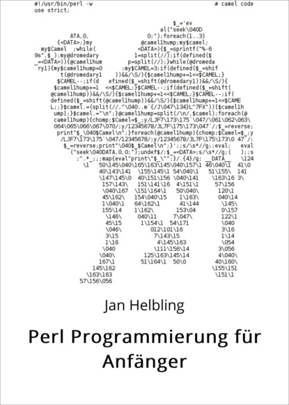 Perl Programmierung f?r Anf?nger