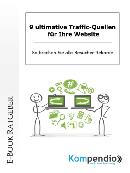 Обложка книги 9 ultimative Traffic-Quellen für Ihre Website, Werner und Marion Küstenmacher