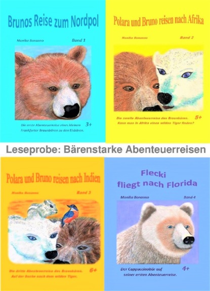 Kinderbuchserie Bruno und Polara reisen - kostenlose Auslese - Monika Bonanno