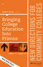 Bringing College Education into Prisons